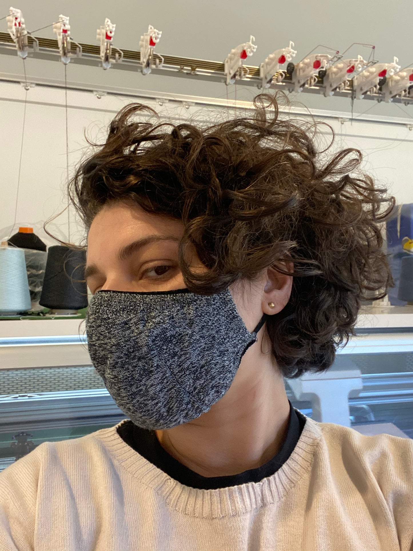 Antibacterial Yarn Face Mask