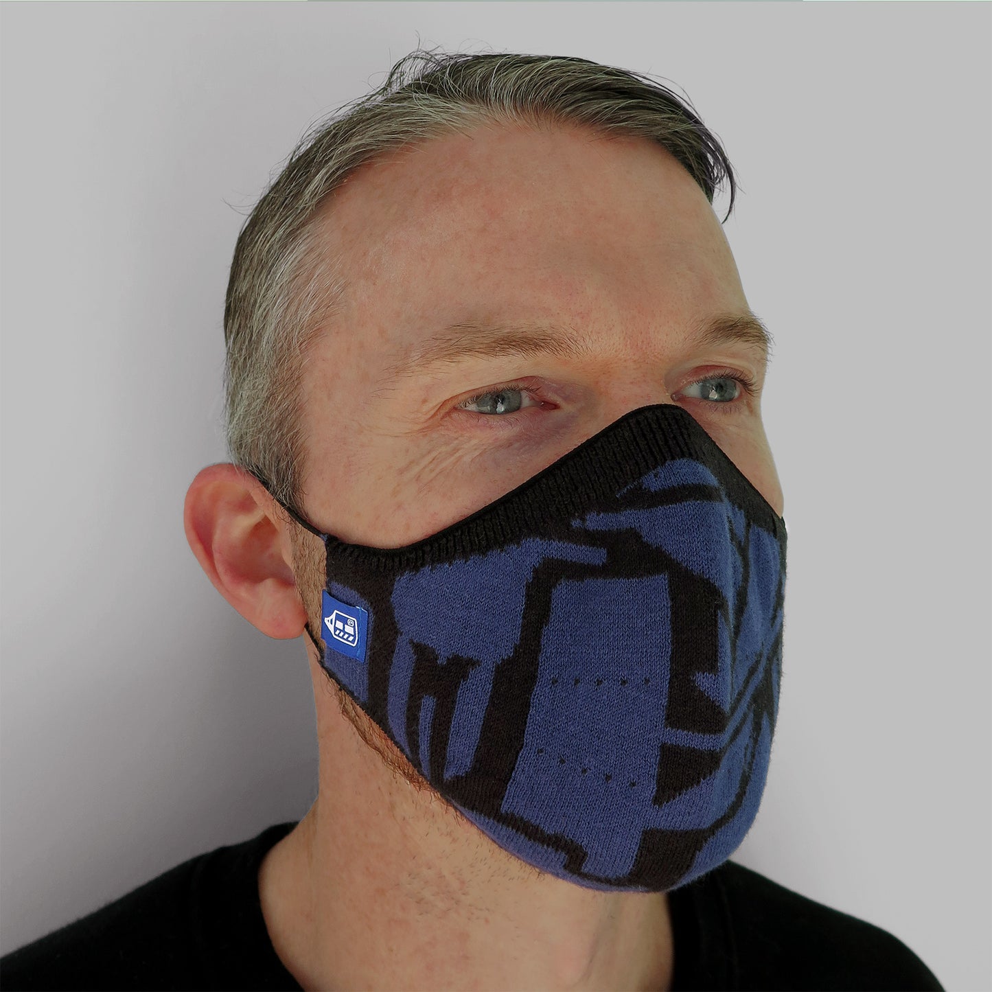 PUZLE TECHKNIT MASKS - STEALTH NAVY (SINGLE PACK)