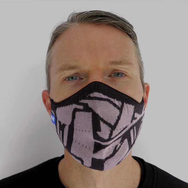 PUZLE TECHKNIT MASKS - STEALTH GREY (SINGLE PACK)