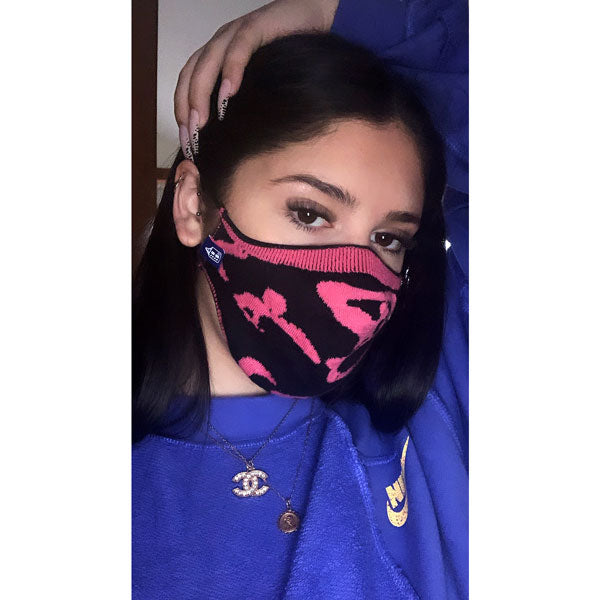 PUZLE TECHKNIT MASKS - VAPOUR PINK (SINGLE PACK)